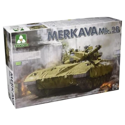 Image of TAKOM TKO2080 TAK2080 1:35 Israeli Main Battle Tank Merkava Mk.2B, Gray