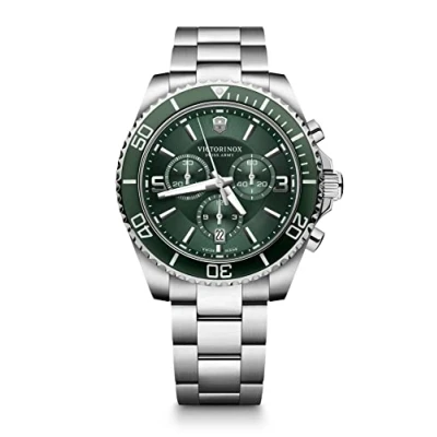Image of Victorinox Maverick Chrono Men&#039;s Green Watch 241946