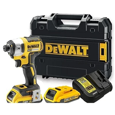 Image of DCF887D2 QW ATORNILLADOR IMPACTO SIN ESCOBILLAS XR 18V Black/Yellow
