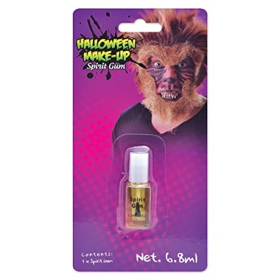 Image of Bristol Novelty MU239 Spirit Gum and Brush, Unisex Adult, One Size