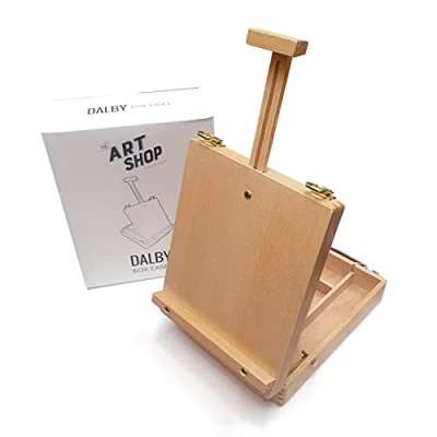 Image of The Art Shop Skipton Artists Dalby Wooden Table Box Easel