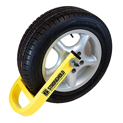 Image of Stronghold 13&quot; 15&quot; Caravan Alloy Wheel Clamp Suitable For Tyre Size 165 mm to 205 Sold Secure Gold Standard