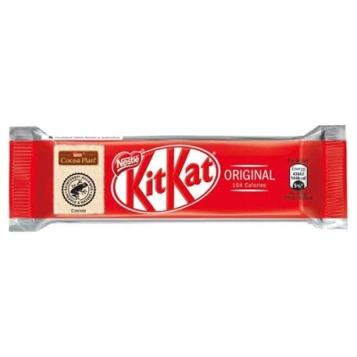 Image of Kit Kat 2 Finger Milk Chocolate Biscuit Bar Pack of 72 x 20.7G
