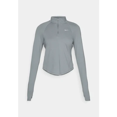 Image of Nike Performance Tempo Long sleeved top Smoke grey/reflective silvercoloured, Women&#039;s, Size: Small, silver/coloured