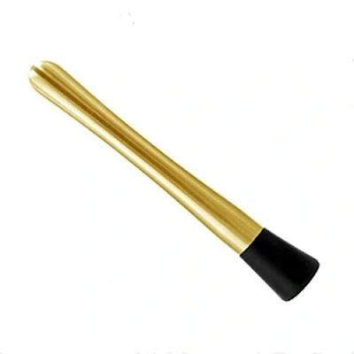 Image of Stainless Steel Cocktail Muddler, Drink Muddler 20.5 cm (8&quot;) Copper Finish (GOLD)