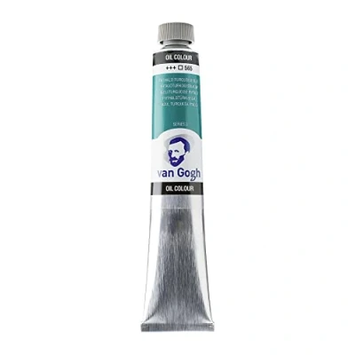 Image of Van Gogh Phtalo 565 60 ml Tube of Oil Paint Turquoise Blue
