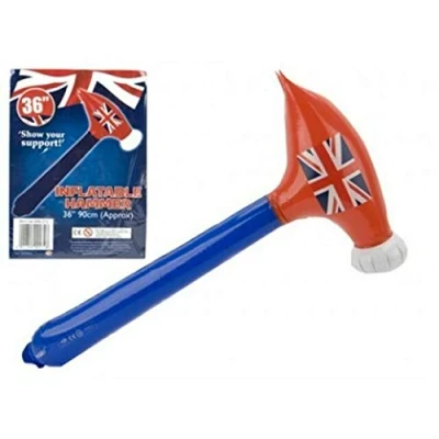 Image of Toyland® 36&quot;/90cm Inflatable Union Jack Hammer Novelty Toys British Celebrations