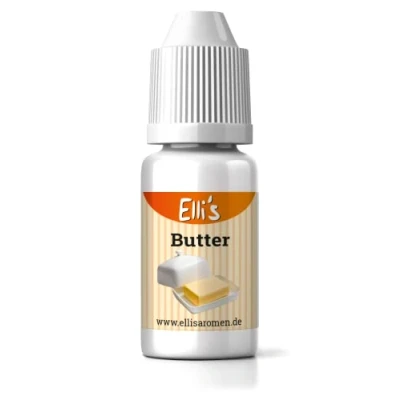 Image of Ellis Aromen Butter Liquid Food Flavour for and Liquids, Baking, Cooking, as Oatmeal Quark Low Calorie
