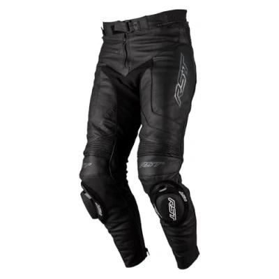 Image of S1 CE Ladies Leather Jean (Black / Black 12)