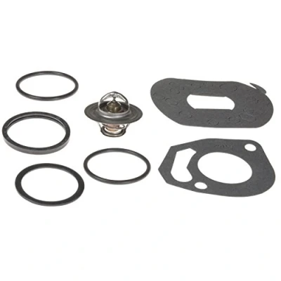 Image of 03G121113, 3G121113 Engine thermostat BLUE PRINT ADC49225 87C with gaskets/seals VOLKSWAGEN: Golf 6, Tiguan I, 5, AUDI: A6 C6 Saloon