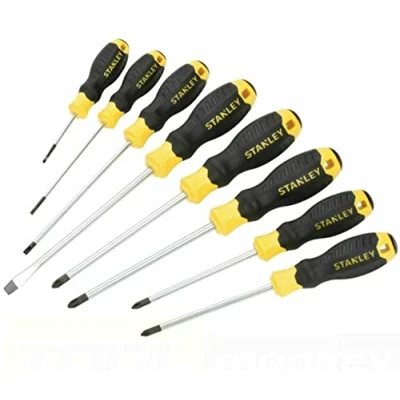 Image of Stanley 0 62 153 Screwdriver Set of 8 SL/PH/PZ
