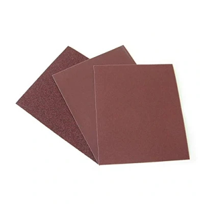 Image of 50 x 220 Grit Dry Sandpaper 23 28cm Sheets SandingPaper