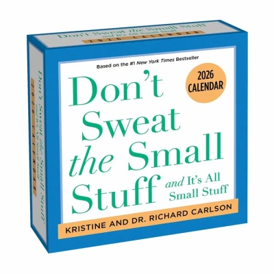 Image of Don&#039;t Sweat The Small Stuff Desk Calendar 2026