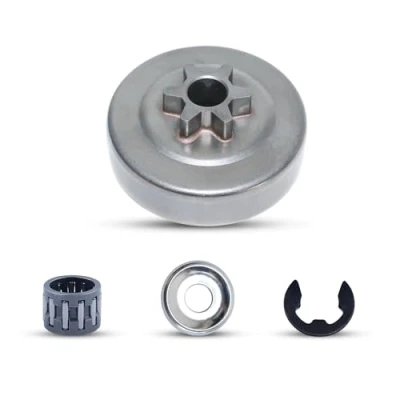 Image of Haishine 3/8&quot; 6T Clutch Drum Sprocket Washer E Clip Kit Fits for Stihl Chainsaw 017 018 021 023 025 MS170 MS180 MS210 MS230 MS250#1123 640 2003