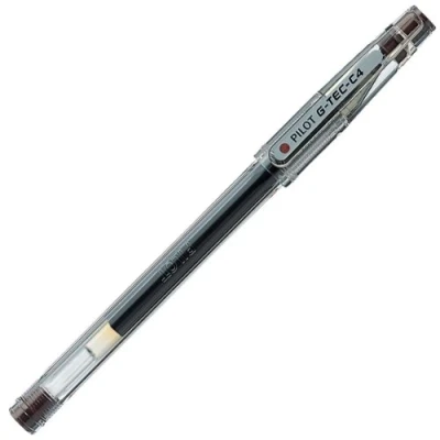 Image of Pilot G Tec C4 Gel Microtip Rollerball 0.4 mm Brown (Pack of 12)