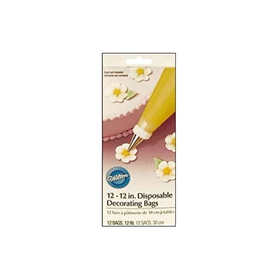 Image of Disposable Piping Icing Bags, 30.4cm (12in), pack of 12