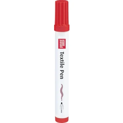 Image of KNORR prandell Textile Pen Thick Red