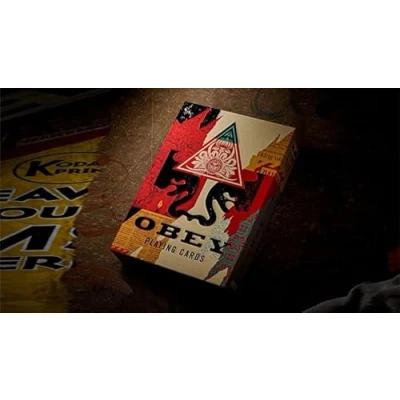 Image of Obey Collage Edition Playing Cards by theory11