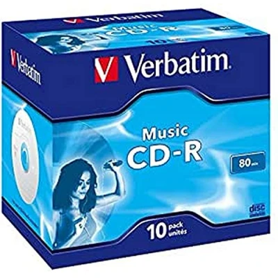 Image of Verbatim CDR 80 Audio 10 Pack J/Case (16x)