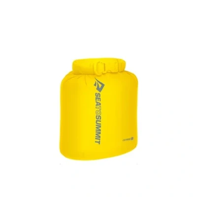 Image of SEA TO SUMMIT Lightweight Dry Bag XS 45L Waterproof Storage Roll Top Closure Recycled Fabric Base Lash Point &amp; D Ring For Backpacking Kayaking 17 x 13.3 21.3cm Sulphur Yellow 45g