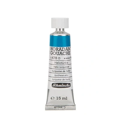 Image of horadam gouache 15ml series 1 helio turquoise