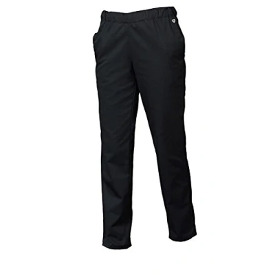 Image of BP 1645 400 32/Ml, Unisex trousers, with elasticated waist 215,00 g/m², fabric blend, Color black, Size Ml