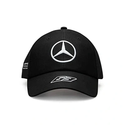 Image of Mercedes AMG Petronas Formula One Team 2023 George Russell Driver Cap Black Unisex Size: Size