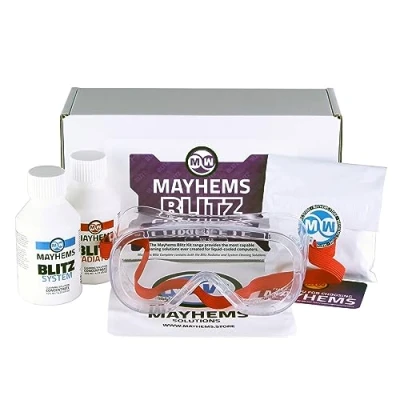 Image of Mayhems PC Cleaning Kit Blitz Complete Radiator and Coolant Loop Cleaning, For Initial Setup Change