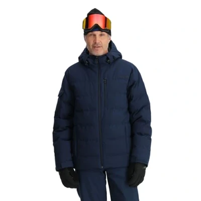 Image of Spyder Men&#039;s Bromont Jacket Ski, True Navy, XXL