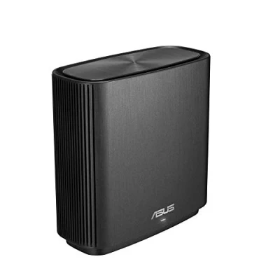 Image of ASUS AC3000 Tri band Whole Home Mesh WiFi System Coverage up to 5,400 Sq. ft. / 4+ rooms, 3Gbps WiFi, life time free network security &amp; parental controls, 4X gigabit ports, 3 SSIDsTBD, Black