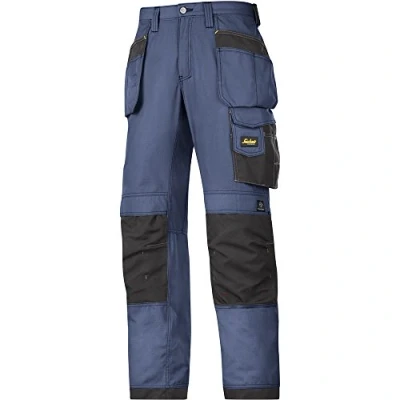 Image of Snickers Craftsman Holster Pocket Trousers Rip Stop Size 88