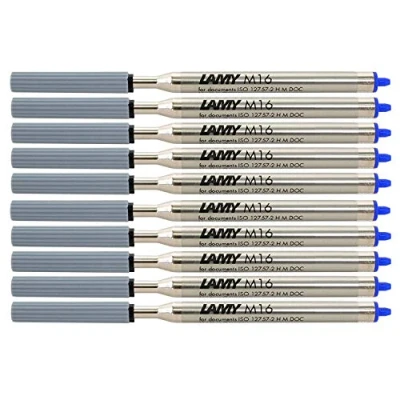 Image of Lamy M16 Refill for Ballpoint Pen F Blue, 10 x, 1