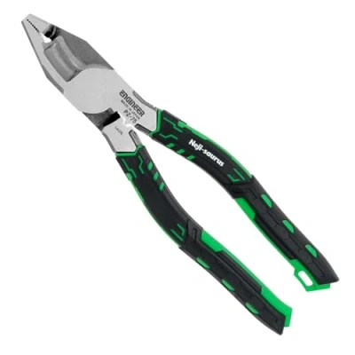 Image of ENGINEER PZ 75 Multi Function Combi Pliers with Integrated Cable Shears Jaws, Damaged Screw Extractor Jaws + Crimping Capability