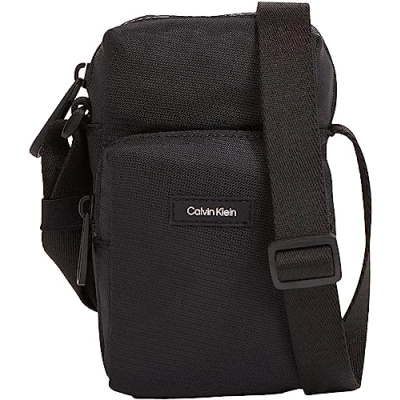 Image of Calvin Klein Men Reporter Bag Small, Black (Ck Black), One Size