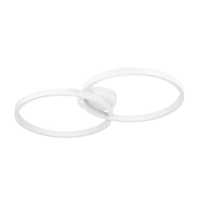 Image of EGLO Armandolo LED ceiling lamp, white, length 67 cm, CCT, RGB