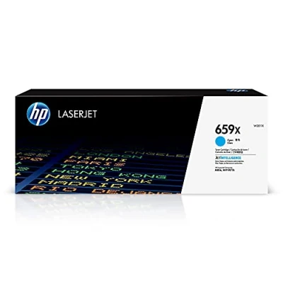 Image of HP W2011X 659X High Yield Original LaserJet Toner Cartridge, Cyan, Single Pack