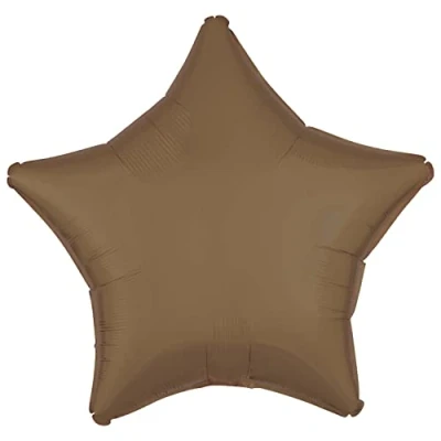 Image of amscan 9915475 Silk Lustre truffle star foil