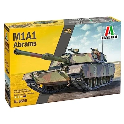 Image of Italeri M1A1 Abrams Tank Model Kit