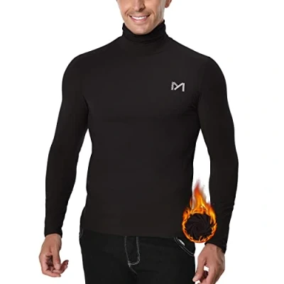 Image of MEETYOO Men&#039;s U45 SY Shirt, Black, S