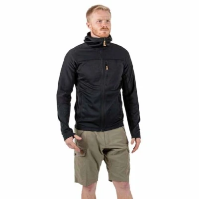 Image of FJALLRAVEN F82257 550 Abisko Trail Fleece M Black XXL