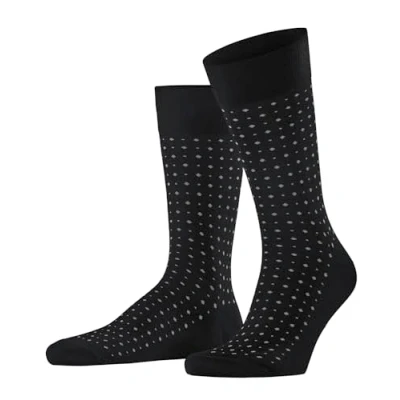 Image of FALKE Men&#039;s Tiago Socks Breathable Sustainable Organic Fil D&#039;Écosse Cotton Thin Mix Plain Patterned excellent Elegant Extra Soft On Skin Flat Seam In Toe Area For Dress Casual Business Looks 1 Pair