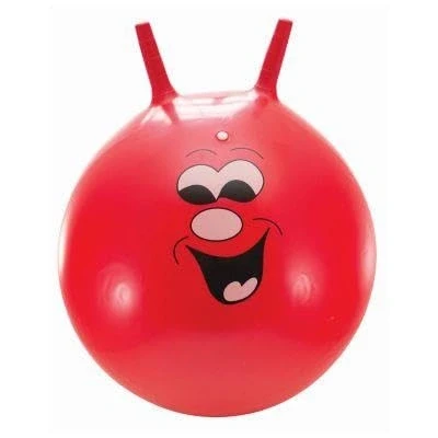 Image of Garden Mile Space Hopper For Kids Outdoor Toys Play Equipment Inflatable Large Bouncy 60cm Red Spacehopper All Ages Childrens Games