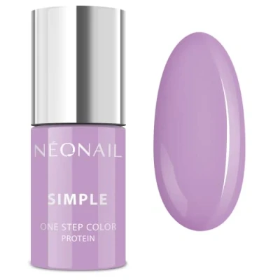 Image of NEONAIL Purple XPRESS UV Nail Polish 3 in 1 Simple One Step Colour Protein 7.2 ml Wonder 7903 7