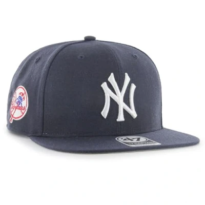 Image of &#039;47 NEW YORK Yankees Replica SURE SHOT Captain Unisex Cap, Size: One Size, Navy