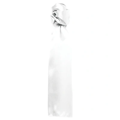 Image of Premier Scarf Ladies/Womens Plain Business (White) One Size