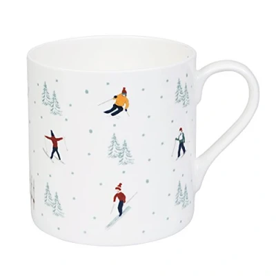 Image of Sophie Allport Skiing Mug Large 425ml
