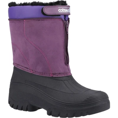 Image of Cotswold Venture Waterproof Winter Boot Female Purple UK Size 5