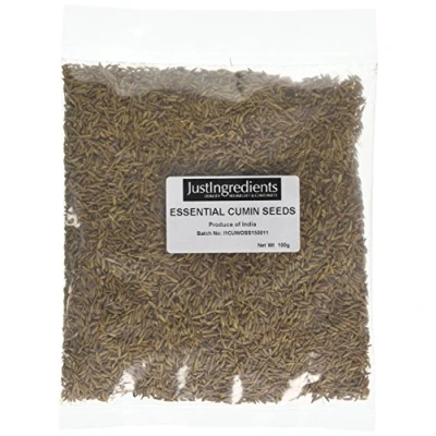 Image of JustIngredients Essentials Cumin Seeds, 100 g Pack of 5
