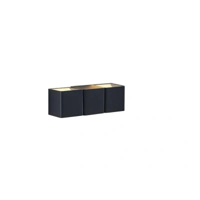 Image of Lindby Niclas LED outdoor wall light, angular