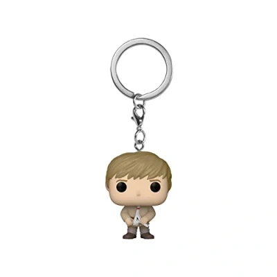 Image of Funko Pop! Keychain: Obi Wan Kenobi Purge Young Luke Skywalker Star Wars Novelty Keyring Collectable Mini Figure Stocking Filler Gift Idea Official Merchandise TV Fans
